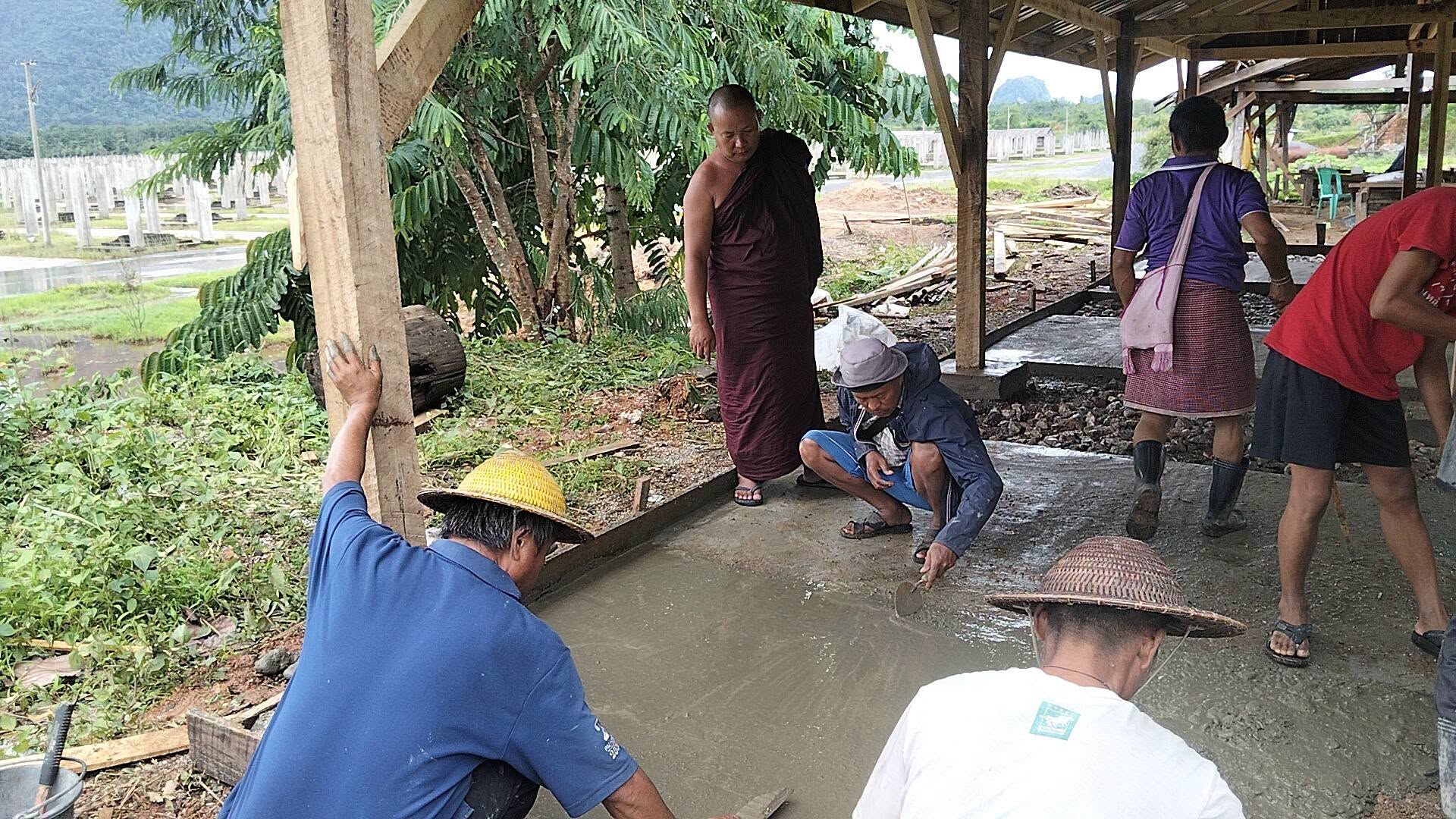 မြိုင်ကြီးငူအထူးဒေသတွင် ကရင်ဘာသာပြန် ပိဋကတ်ကျောက်စာတော်တိုက်ကြီး တည်ဆောက်ပြုပြင်ရေး လုပ်အားဒါနပြုလုပ်